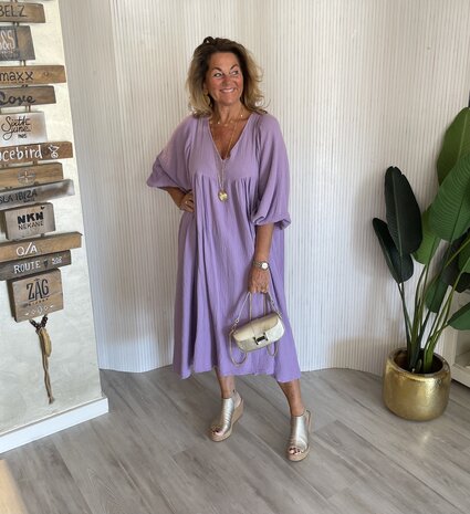 Zenna jurk lila