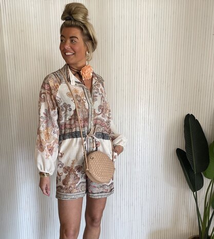 Playsuit jumpsuit paisley
