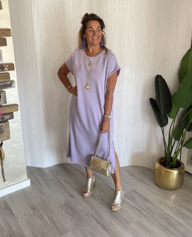 Anneke jurk lila