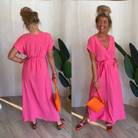 Azzurro Noami jurk roze