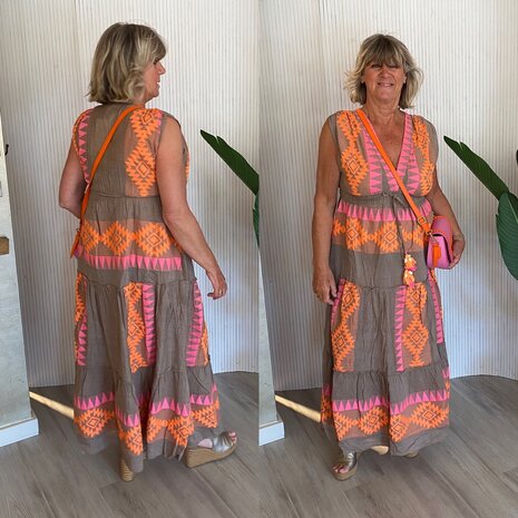 Lieke jurk summer lange variant