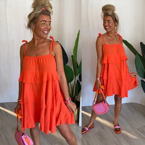 Dzanella Dress koraal