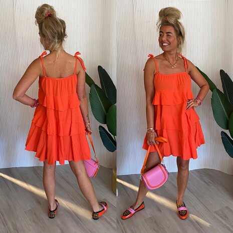 Dzanella Dress koraal