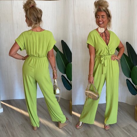 Azzurro jumpsuit lime