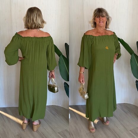 Melanie dress groen