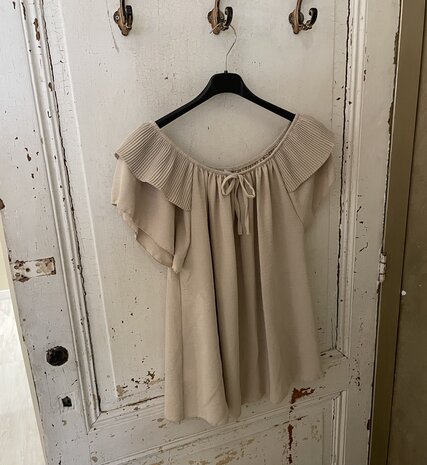 ROESEL top - beige