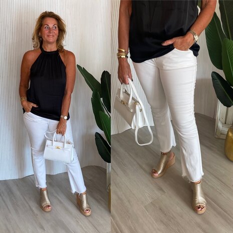mila Classic top zwart 