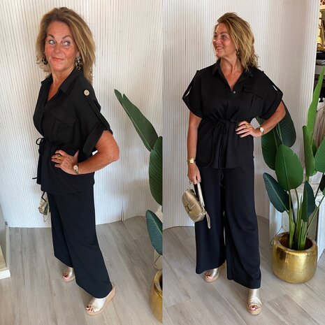 mirjam comfy set - zwart