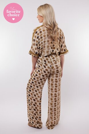 C&S Zafra pants sand/mustard olive