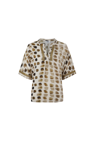 C&S Ibiza top sand/mustard olive