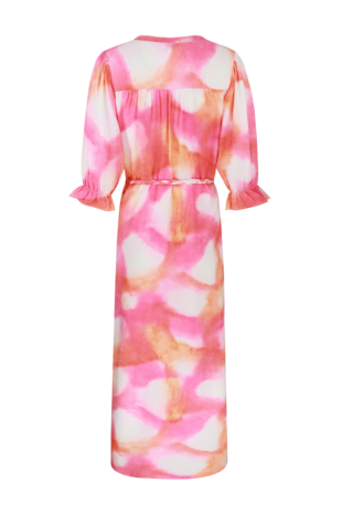 C&S Amalfi dress super pink/ color mix