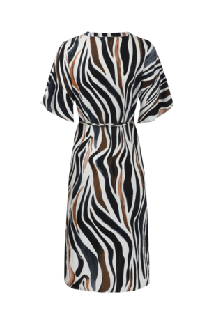 C&S Puerto Rico dress offwhite/tiger eye