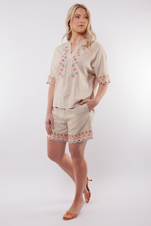 C&S Almeda shorts sand