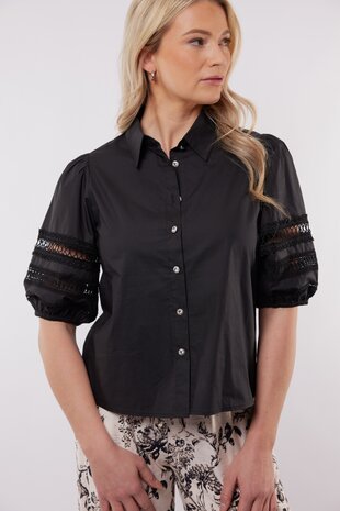 C&S Santa Cruz blouse black