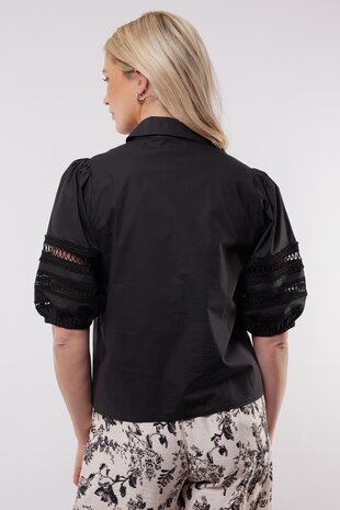 C&S Santa Cruz blouse black