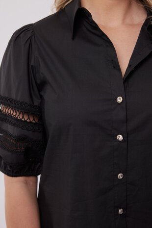 C&S Santa Cruz blouse black