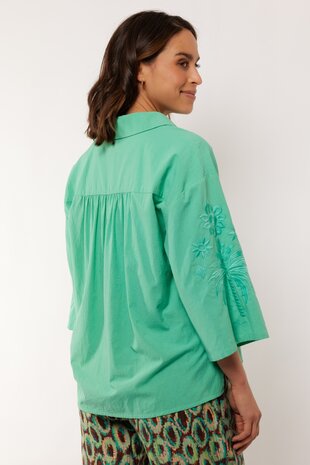 G Maxx Isaline blouse pool blue