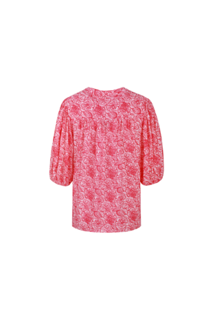 Fluresk Gale blouse Piggy pink/bright pink