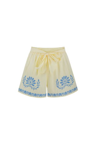 Fluresk Saine shorts sunbeam yellow/persian jewel