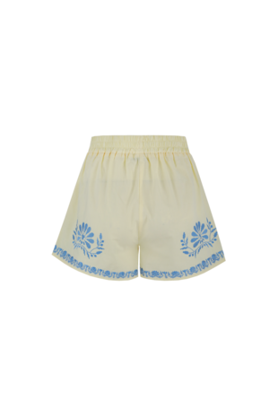 Fluresk Saine shorts sunbeam yellow/persian jewel