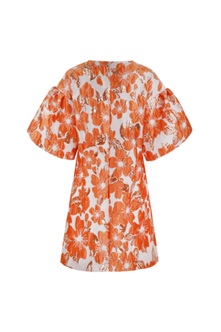 Fluresk Meave dress pumpkin