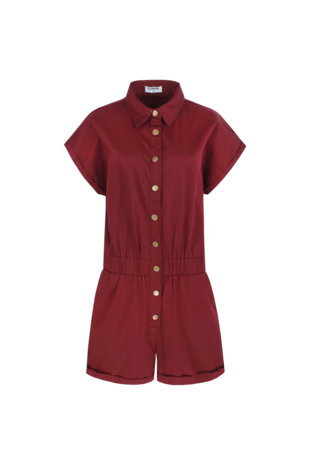 Fluresk Hanna playsuit deep purple