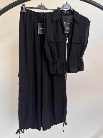 Christina comfy set zwart