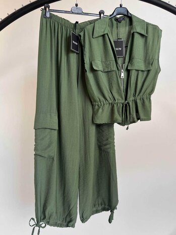 Christina comfy set army