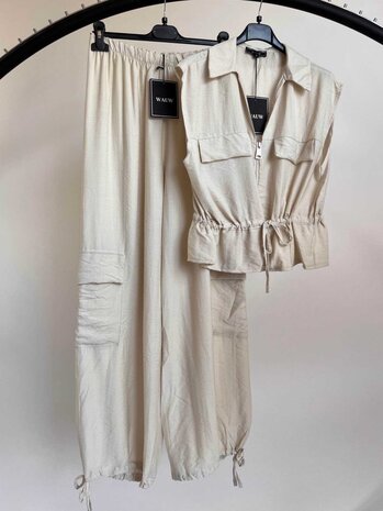 Christina comfy set beige