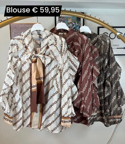 Avalon blouse -  beige