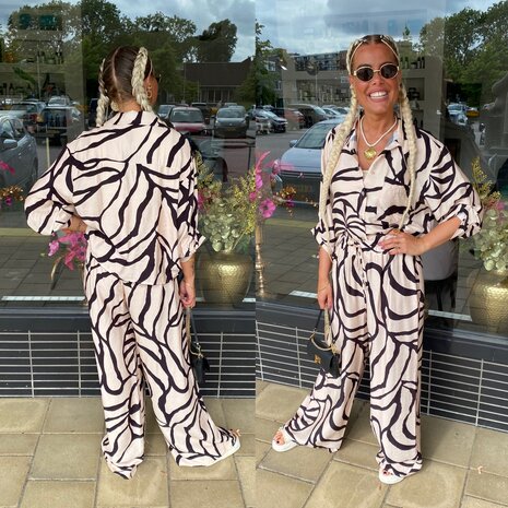 Wauw zebra comfy set 