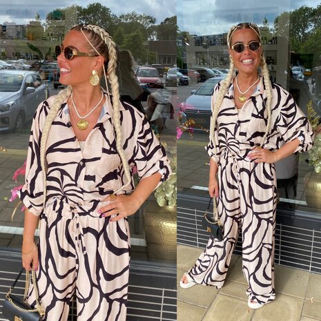 Wauw zebra comfy set 
