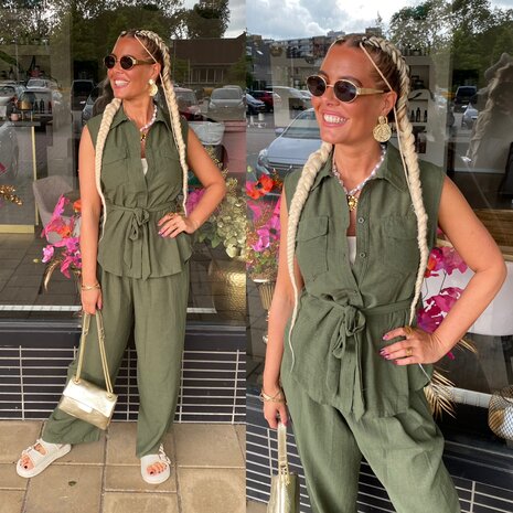 Tara comfy set army