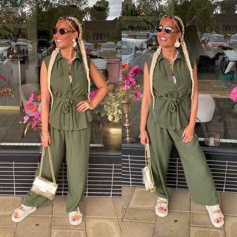 Tara comfy set army