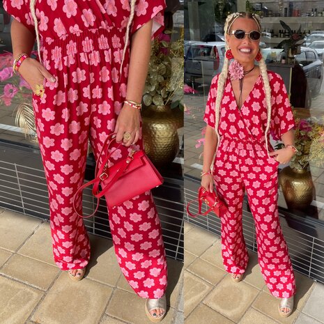 Jose jumpsuit flower