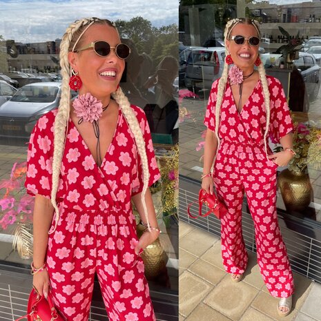 Jose jumpsuit flower