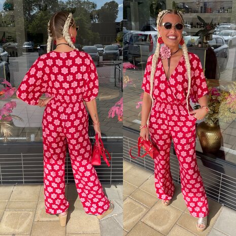 Jose jumpsuit flower