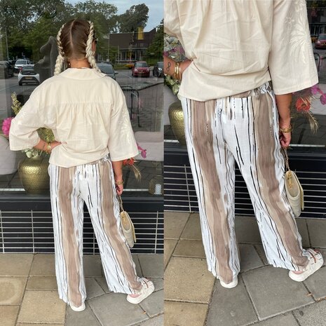 Elsa pantalon taupe