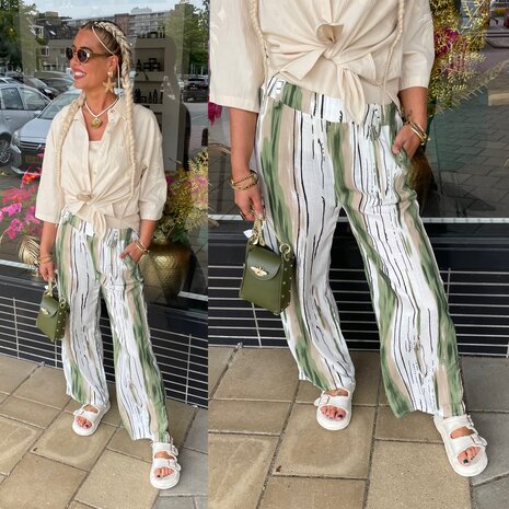 Elsa pantalon army