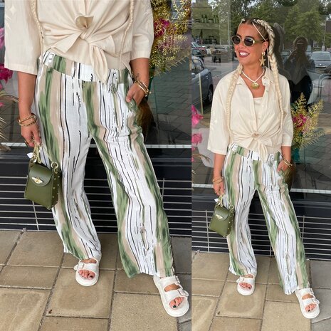 Elsa pantalon army
