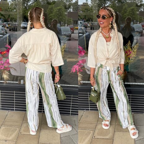 Elsa pantalon army