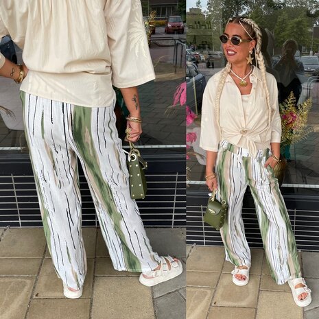 Elsa pantalon army