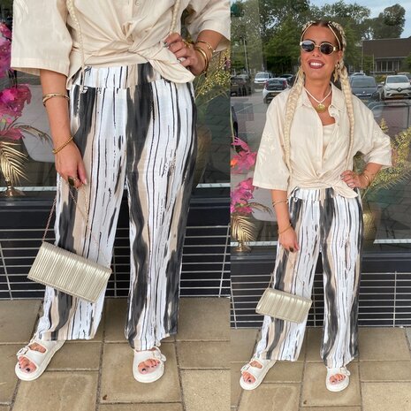 Elsa pantalon antraciet