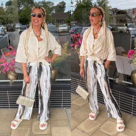 Elsa pantalon antraciet