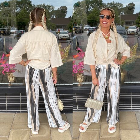 Elsa pantalon antraciet