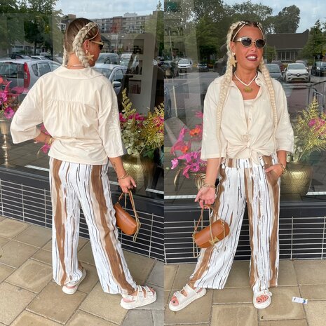 Elsa pantalon camel