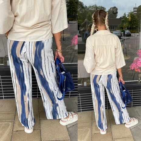 Elsa pantalon blauw