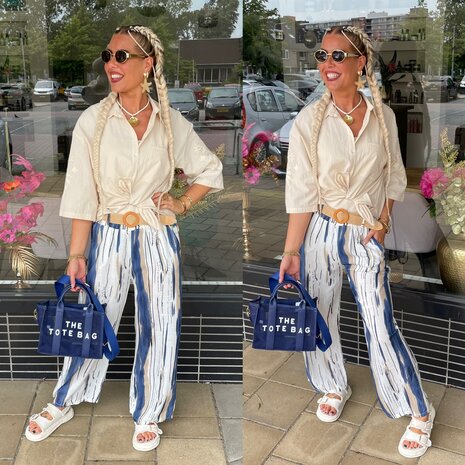 Elsa pantalon blauw