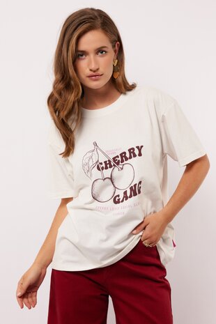 Fluresk Miralda T-shirt offwhite