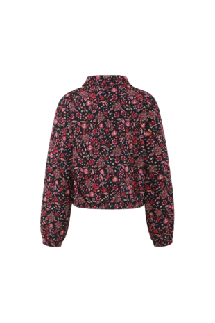 Fluresk Maribel jacket black/dusty mauve